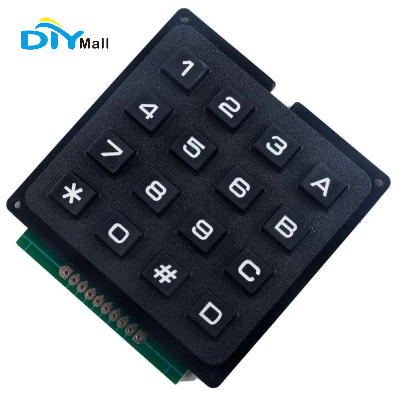 Home Automation Arduino - แผงปุ่มกดเมมเบรนแบบเมทริกซ์ 4x4 16 ปุ่ม สำหรับ Arduino