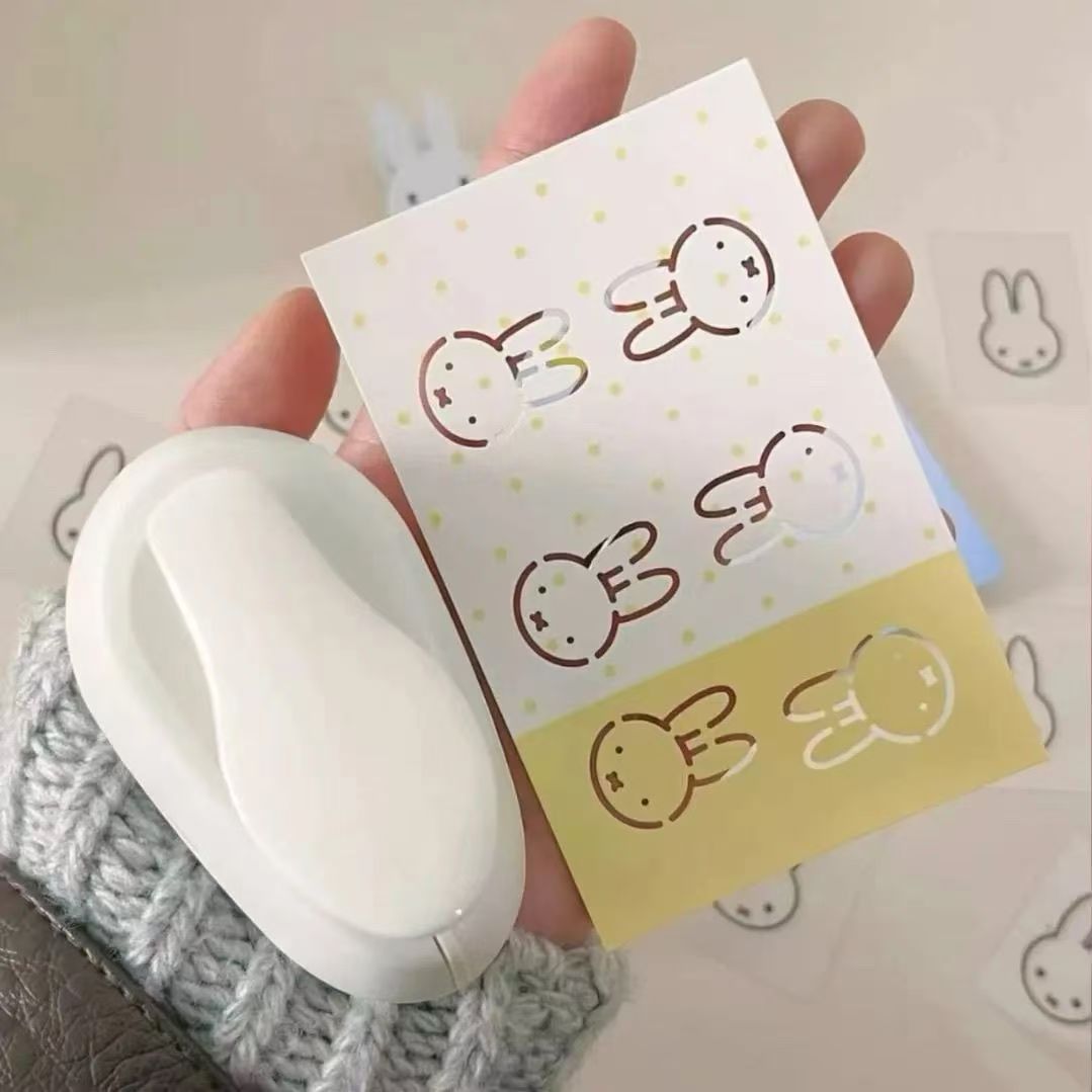 Diy Automation - เครื่องปั๊มนูนลายมิฟฟี่สไตล์ใหม่ น่ารัก รูปกระต่าย อุปกรณ์ปั๊มนูน DIY งานฝีมือ