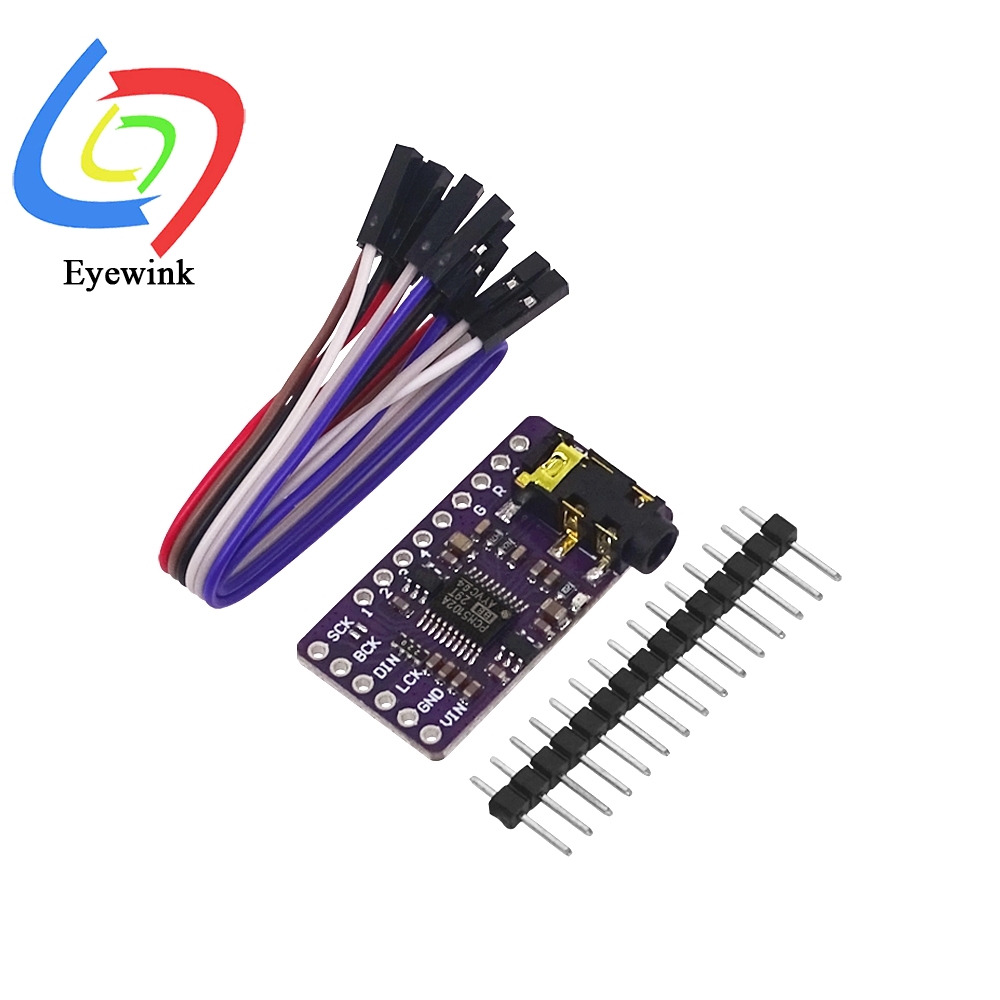 Ethernet Module W5500 - อินเทอร์เฟซ I2S PCM5102A โมดูลเสียง DAC Decoder