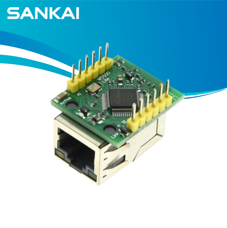 Ethernet Module W5500 - 1PCS W5500 โมดูล TCP/IP อีเธอร์เน็ตโมดูลใช้งานร่วมกับ WIZ820io