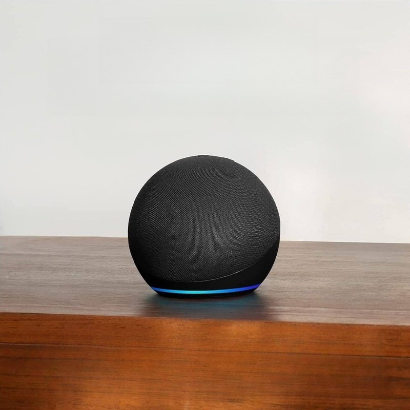 Amazon Speaker Echo Pop - ลำโพงอัจฉริยะพร้อมหน้าจอแสดงผลนาฬิกา | Echo Dot รุ่นที่ 5