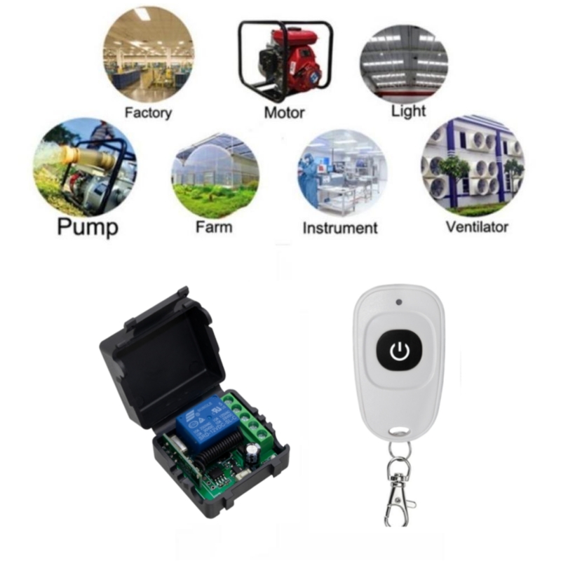 433MHz DIY สวิตช์ไร้สาย DC 12V - Diy Home Automation Controller บทวิจารณ์และราคา