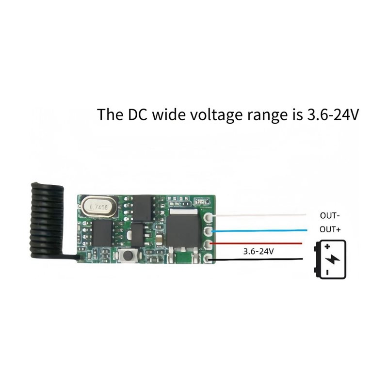 B04B-สำหรับตัวควบคุมสวิตช์ RF+ - 433Mhz Receiver Module บทวิจารณ์และราคา