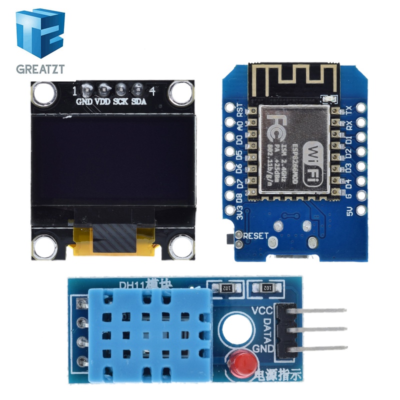 WeMos D1 Mini ESP8266 ESP-12F  - Esp8266 Nodemcu Board บทวิจารณ์และราคา