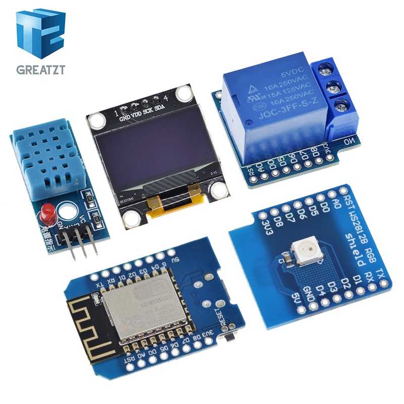 WeMos D1 Mini ESP8266 ESP-12F  - Esp8266 Nodemcu Board บทวิจารณ์และราคา