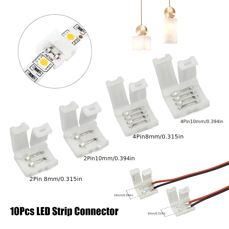 10 ชิ้น LED Strip Connector 8  - Rgb Led Matrix 8X8 บทวิจารณ์และราคา