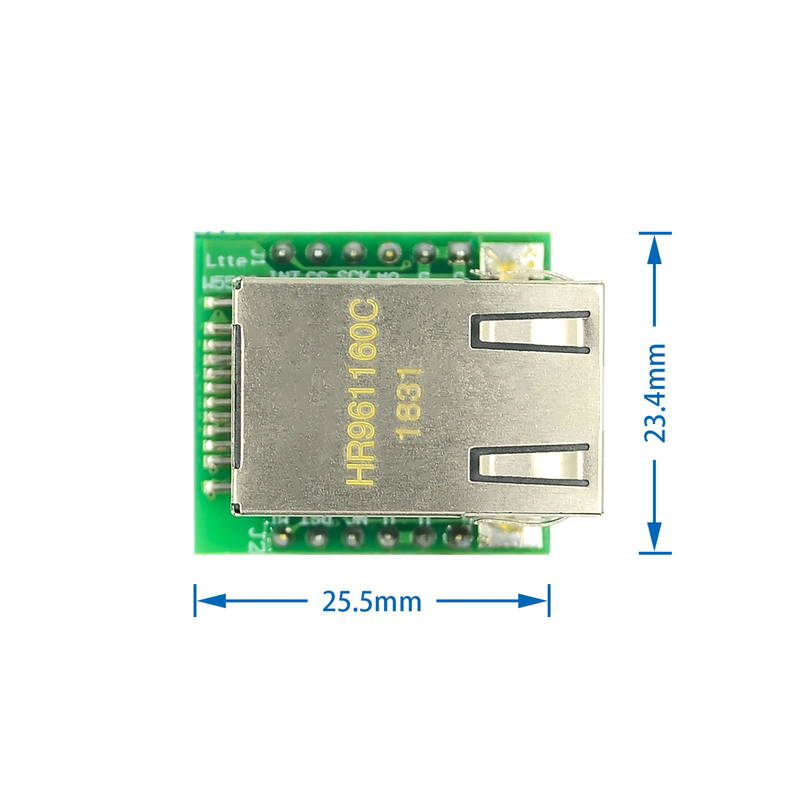 W5500 ชิป USR-ES1 ยี่ห้อใหม่ 8 - Ethernet Module W5500 บทวิจารณ์และราคา