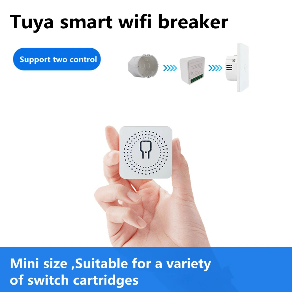 2 ทิศทาง Tuya Mini 16A WiFi DI - Diy Home Automation Controller บทวิจารณ์และราคา