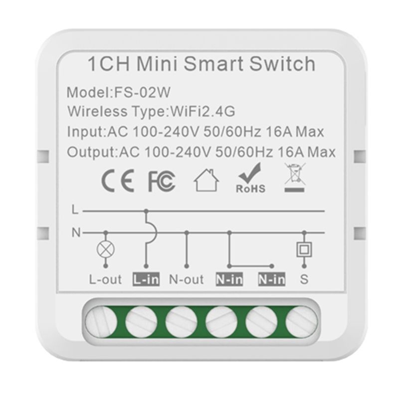 สวิตช์อัจฉริยะ ABJI-Tuya แบบ W - Home Automation Diy Projects บทวิจารณ์และราคา