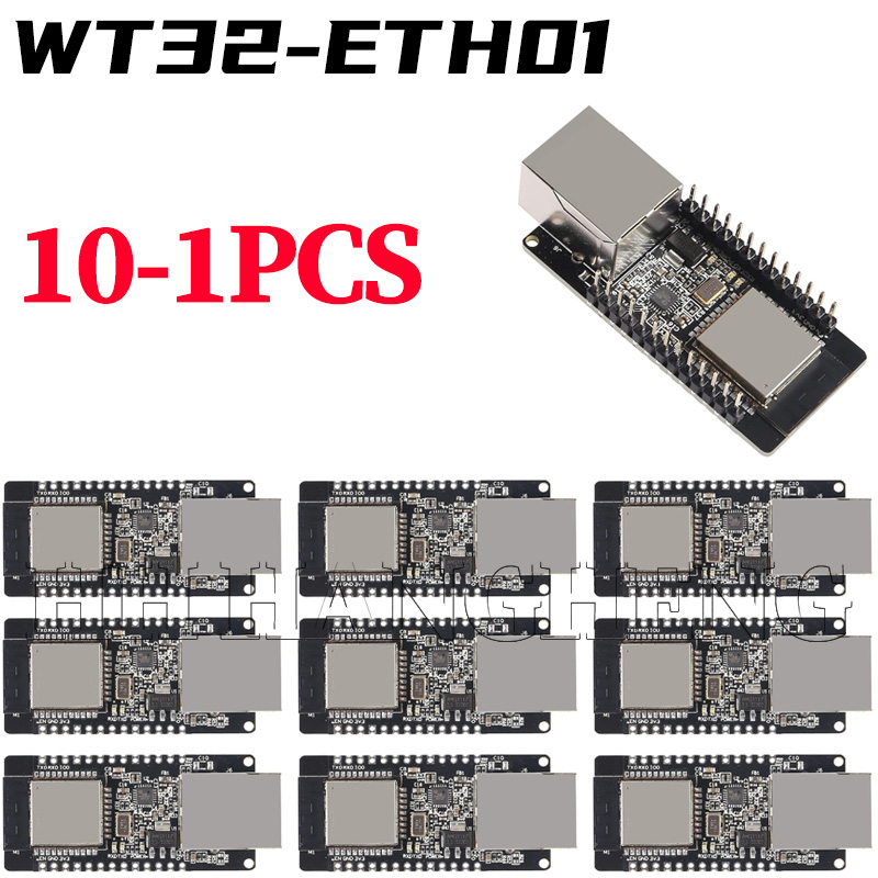 10-1PCS WT32-ETH01 โมดูลไร้สาย - Ethernet Module W5500 บทวิจารณ์และราคา