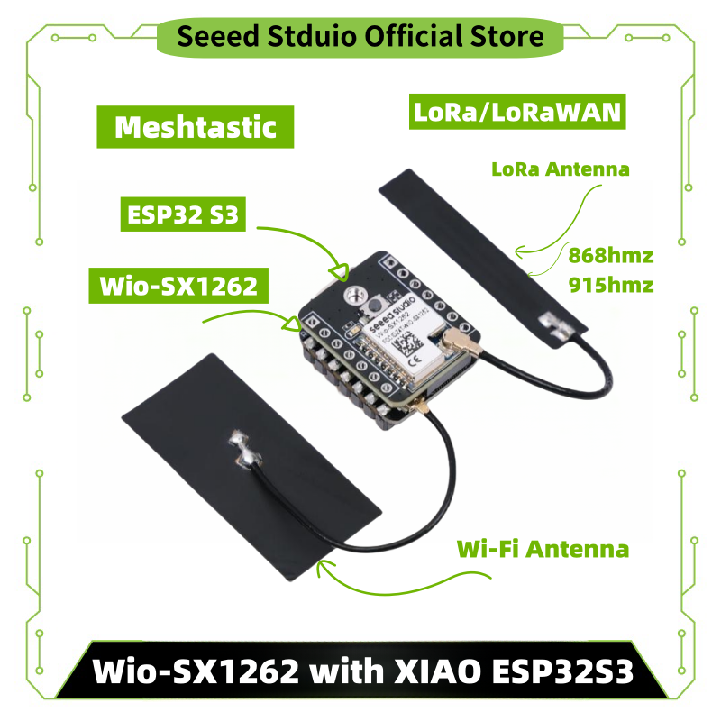 โมดูล ESP32 S3 LoRa Meshtastic - Home Automation Arduino บทวิจารณ์และราคา