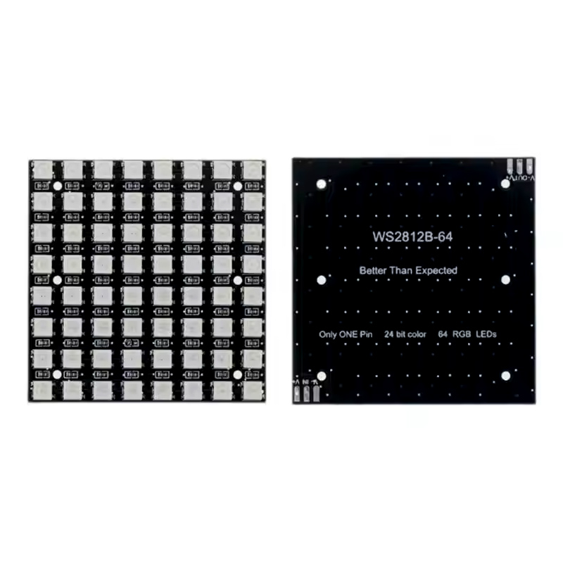 โมดูลเมทริกซ์ LED WS2812 5050  - Rgb Led Matrix 8X8 บทวิจารณ์และราคา