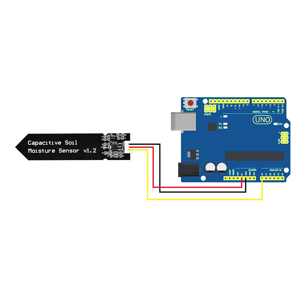 โมดูลเซ็นเซอร์ความชื้นในดินแบบ - Home Automation Arduino บทวิจารณ์และราคา