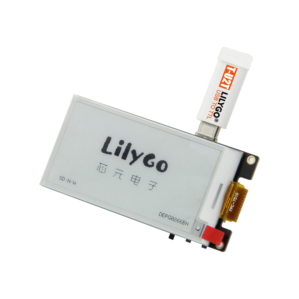 LILYGO® TTGO T5 2.66-Inch E-Pa - Home Automation Arduino บทวิจารณ์และราคา
