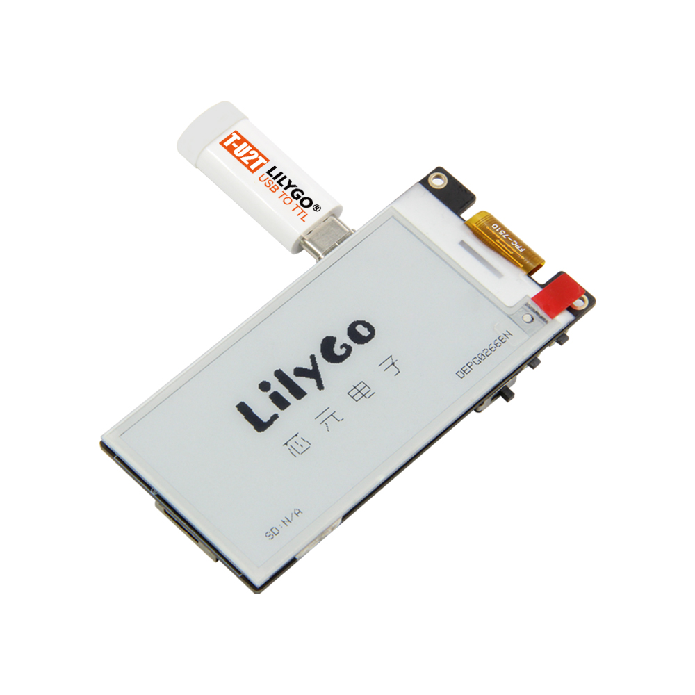 LILYGO® TTGO T5 2.66-Inch E-Pa - Home Automation Arduino บทวิจารณ์และราคา