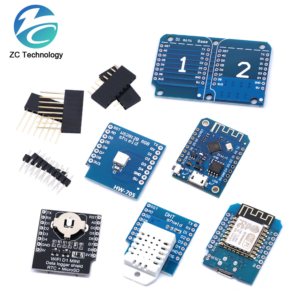 D1 Mini ESP8266 ESP-12F CH340G - Esp8266 Nodemcu Board บทวิจารณ์และราคา
