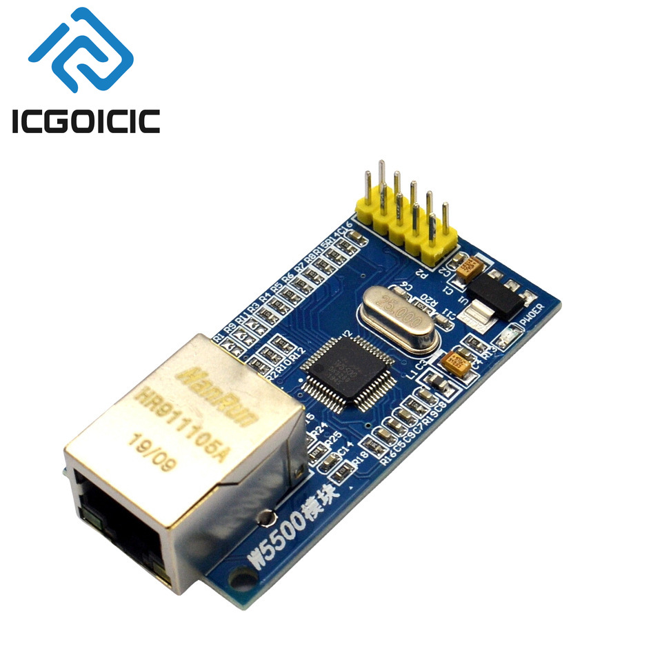 โมดูลอีเธอร์เน็ต W5500 – แบบเช - Ethernet Module W5500 บทวิจารณ์และราคา