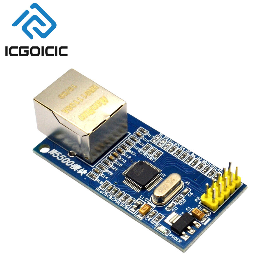 โมดูลอีเธอร์เน็ต W5500 – แบบเช - Ethernet Module W5500 บทวิจารณ์และราคา
