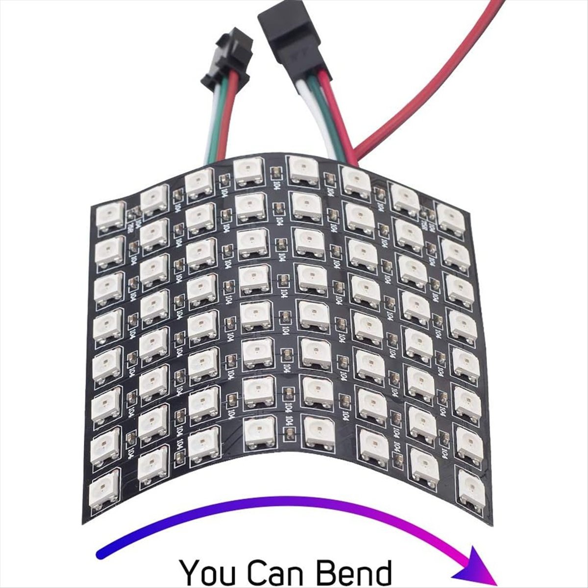 A36R WS2812B จอแสดงผลแบบดอทเมท - Rgb Led Matrix 8X8 บทวิจารณ์และราคา