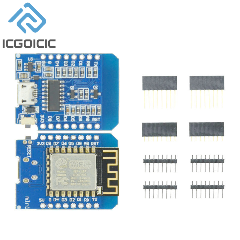 D1มินิ NodeMcu 4M ไบต์ Lua WiF - Esp8266 Nodemcu Board บทวิจารณ์และราคา